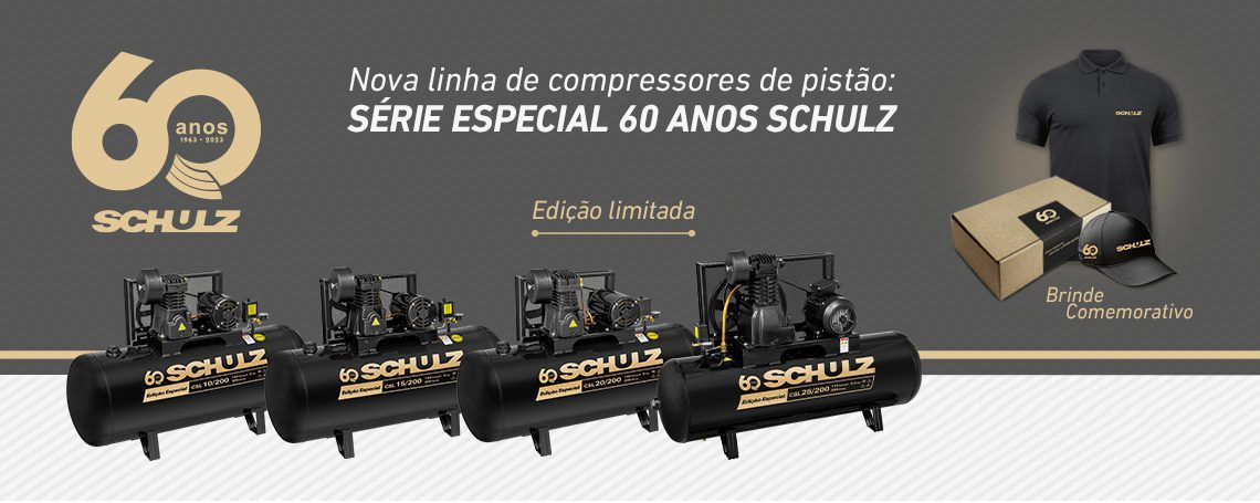 Compressores Série Especial 60 Anos Schulz