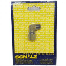 COTOVELO DE LATÃO 1/8 NPT PARA TUBO 1/4 SCHULZ - 003.0005-5/AT