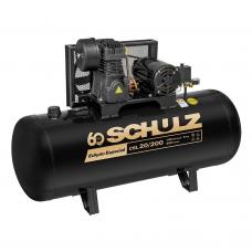 COMPRESSOR DE AR DE PISTÃO BRAVO CSL 20 BR / 200 - Série Especial 60 Anos Schulz