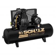 COMPRESSOR DE AR DE PISTÃO BRAVO CSL 25 BR / 200 - Série Especial 60 Anos Schulz