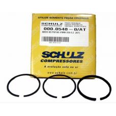 KIT ANEL DE PISTÃO PARA COMPRESSOR SCHULZ - 000.0548-0